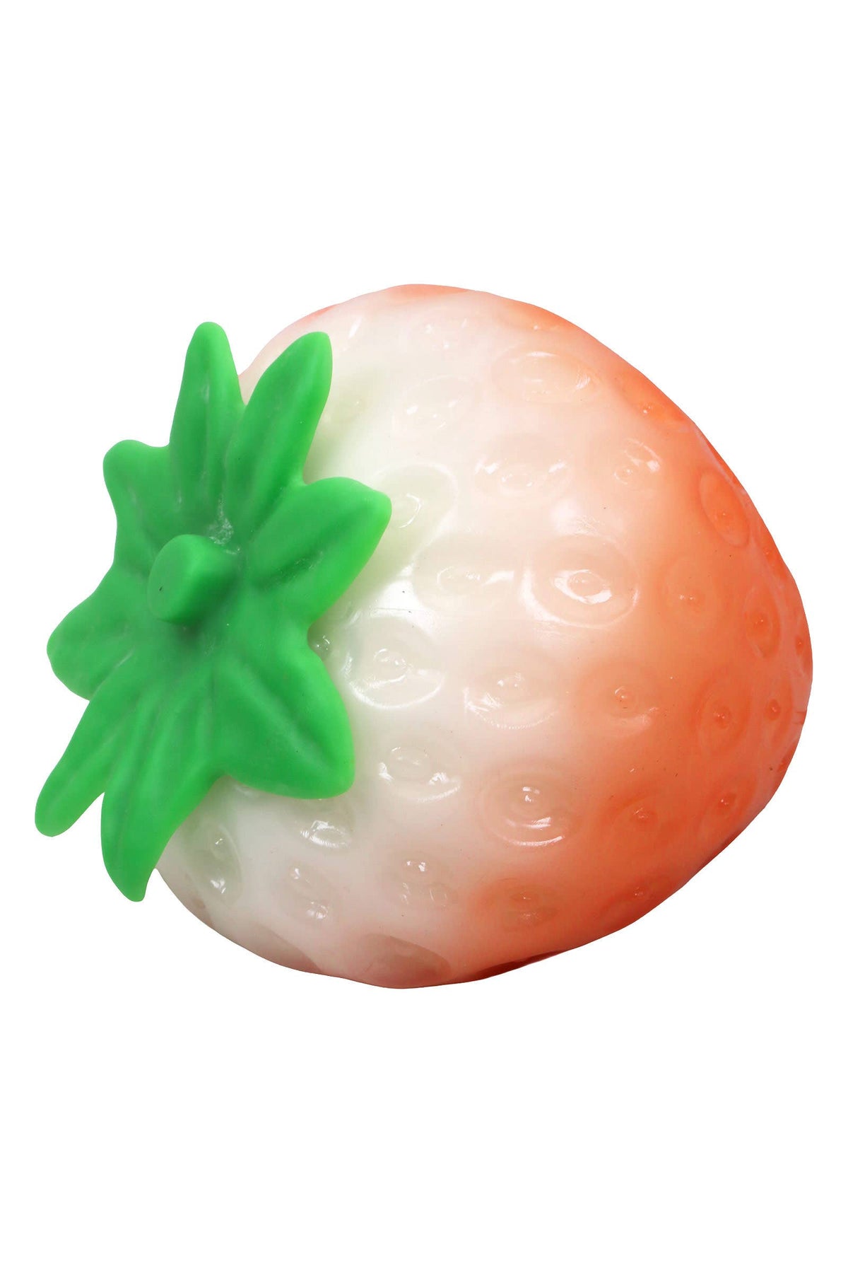 JUMBO Strawberry UV Light Changing Slime Filled Squishy