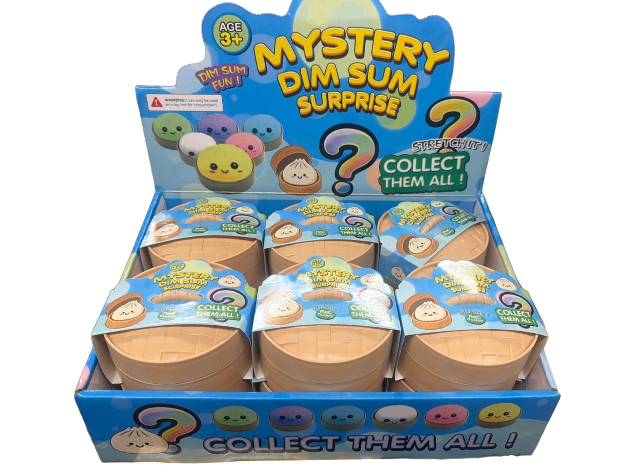 Rainbow Mystery Dumplings