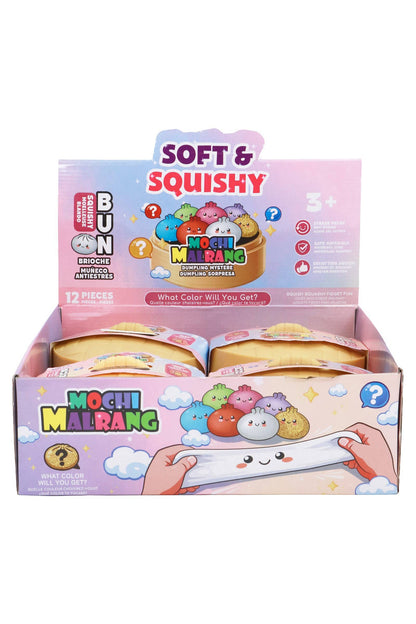 Jumbo Bao Bun Dumpling Soft Slime Filled Squishy - 5.5 Inch