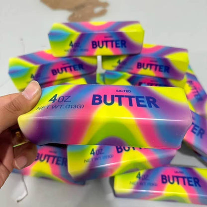 Squishy Rainbow Butter Toy
