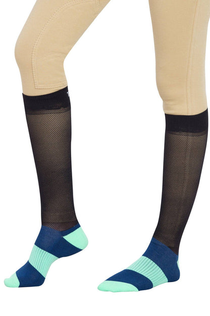 TuffRider EquiCool Ventilated Riding Socks-3 pack