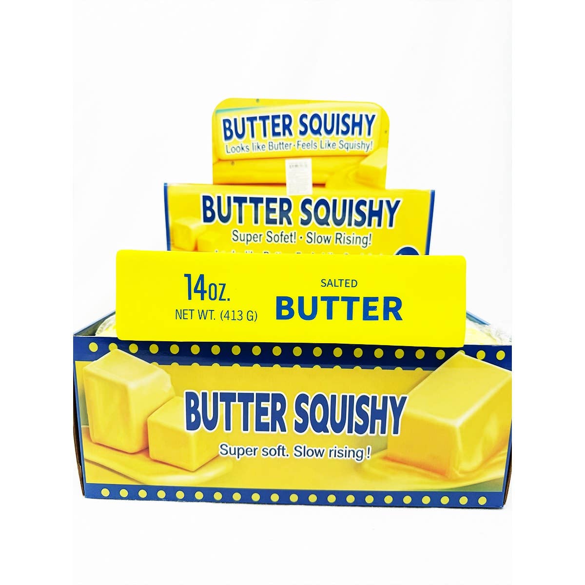 JUMBO 14OZ BUTTER SQUISHY TOY