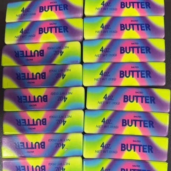 Squishy Rainbow Butter Toy