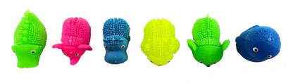 1 Mini Puffer Zoo Animal Assortment -Small Novelty Toy Cute Squishy