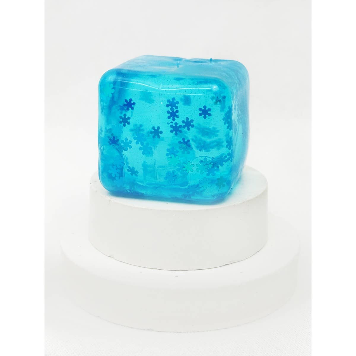 SnowFlake Ice Cube Squishy Toy