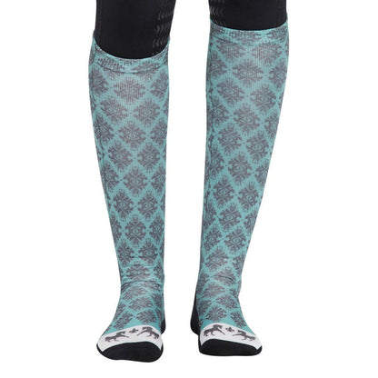 Equine Couture Ladies Tara Technical Padded Knee Boot Socks