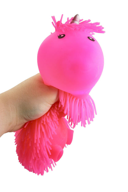 Unicorn Light-Up Spiky Puffer Squishy - 5 Inch