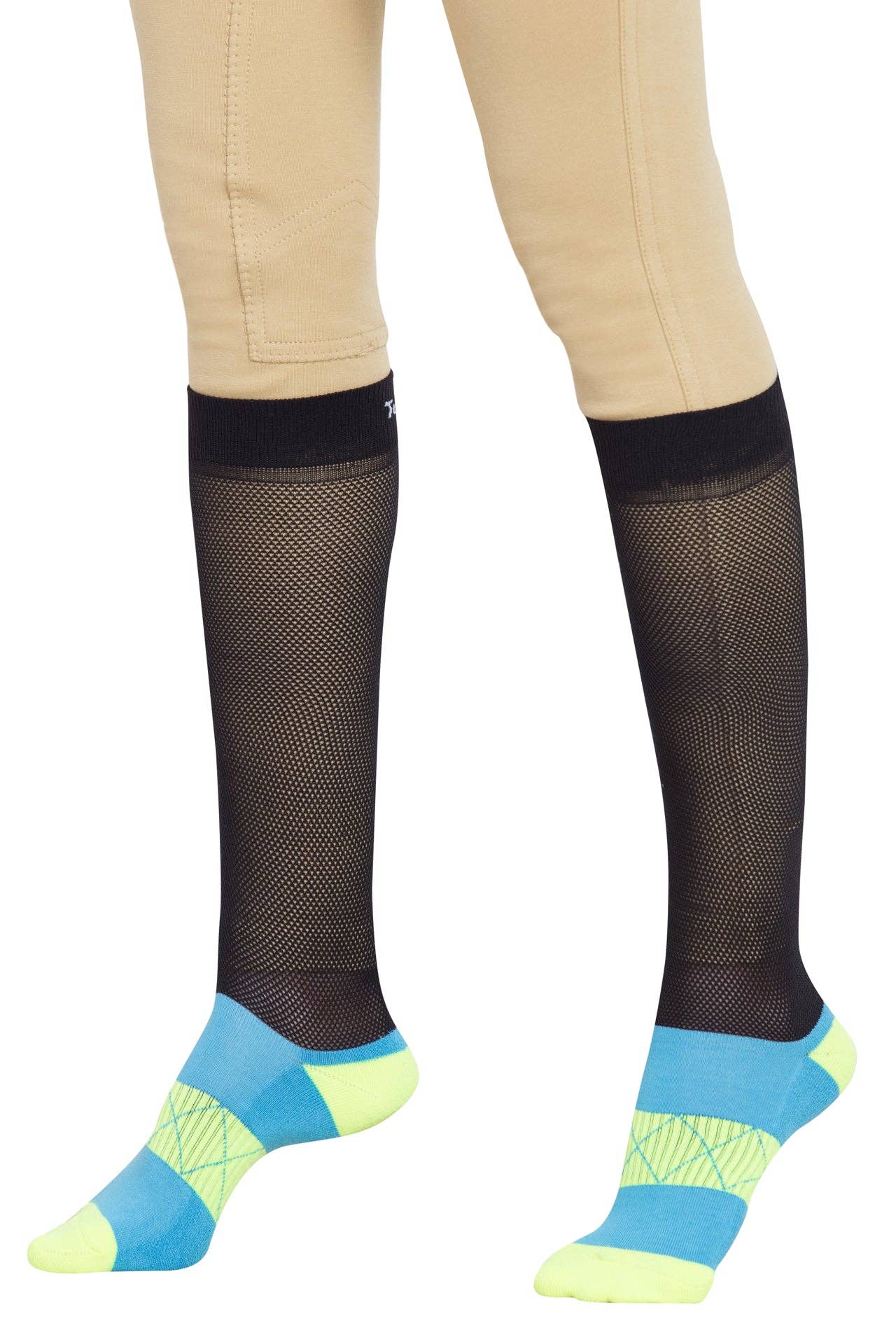 TuffRider EquiCool Ventilated Riding Socks-3 pack