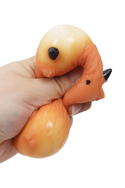 Cute Baby Highland Cow Fluffy Slime Filled Squishy Toy