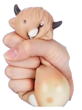HANDSOME HIGHLAND COW SQUISHY