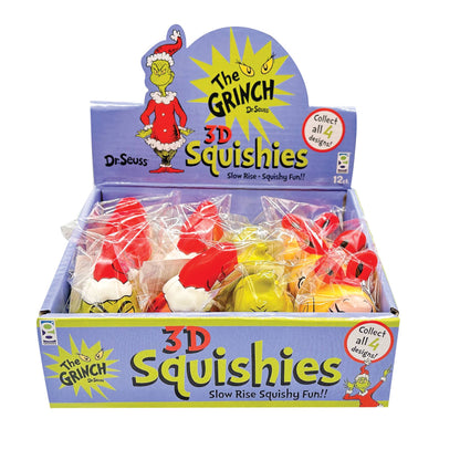 GRINCH 3D SLOW RISE TOY  12/DSP