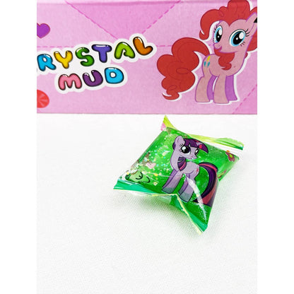 Rainbow Power Pocket Size Crystal Mud Squishy Slime