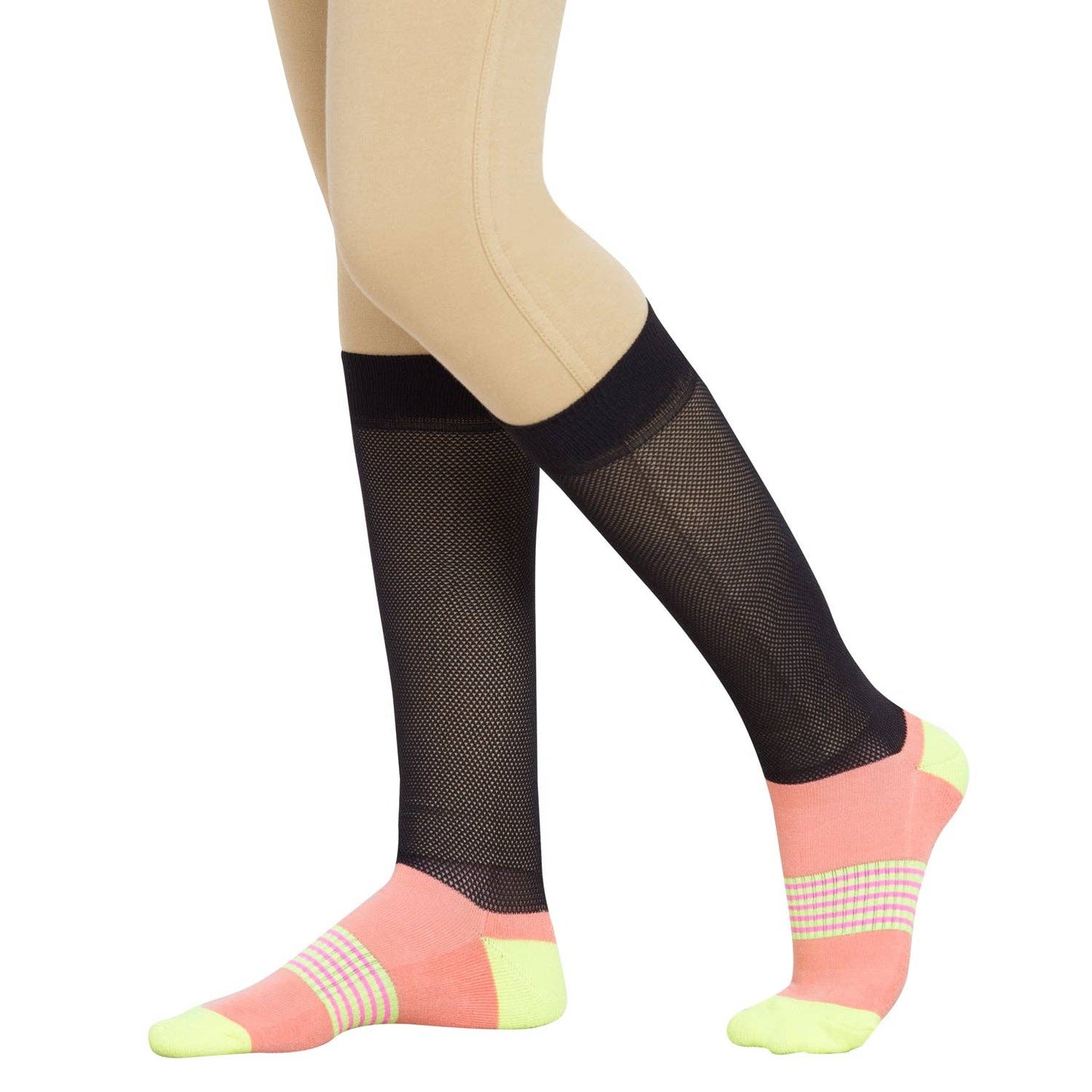 TuffRider EquiCool Ventilated Riding Socks-3 pack