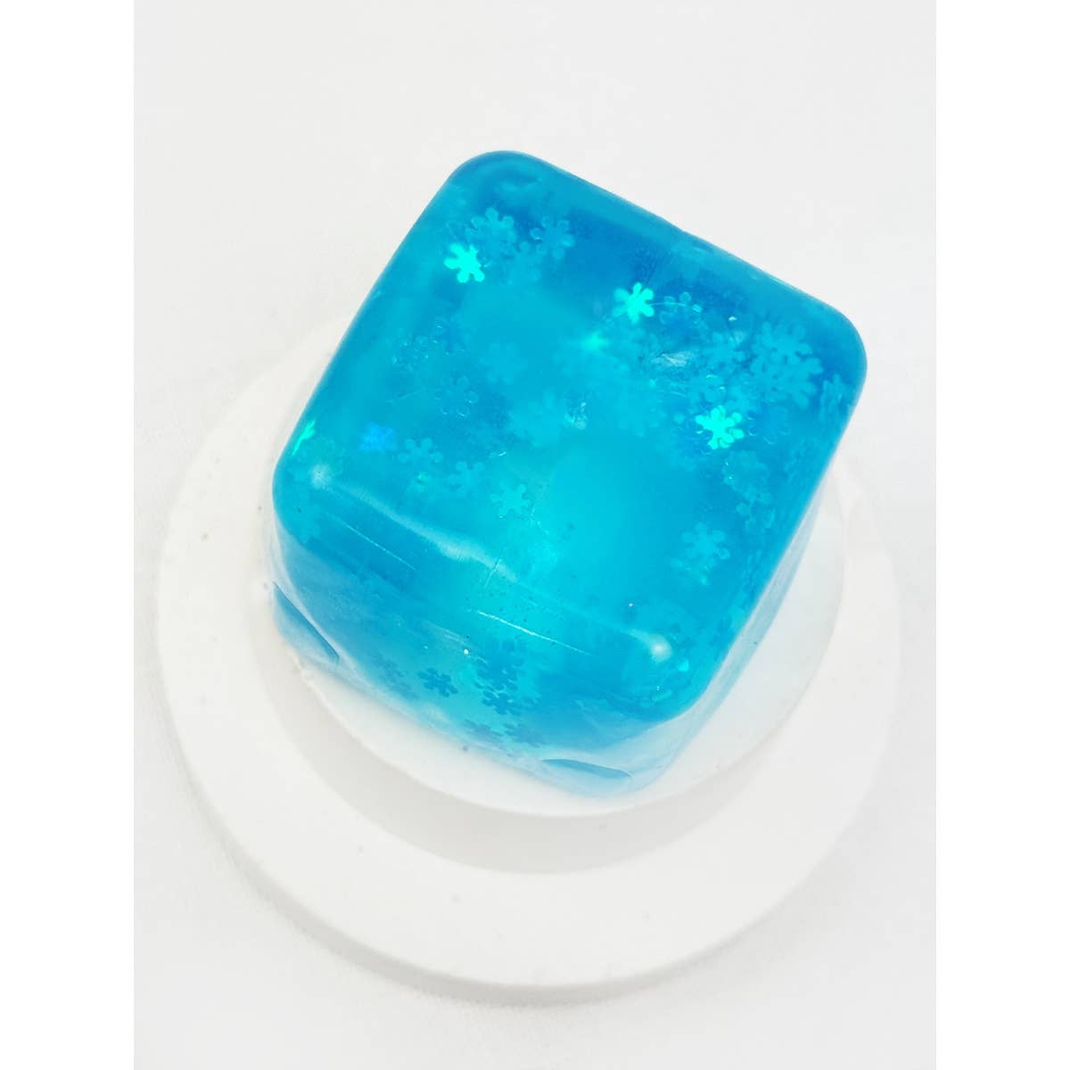 SnowFlake Ice Cube Squishy Toy