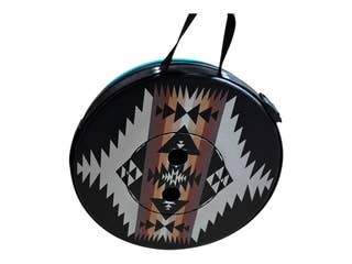 Portable Folding Stool-Southwestern Pattern (4)
