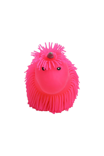Unicorn Light-Up Spiky Puffer Squishy - 5 Inch