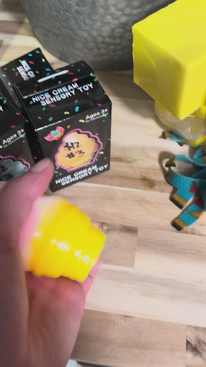 Nice Cream Squishy Sensory Toy – Ice Cream Shape