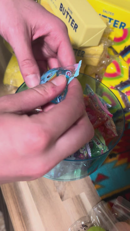 Rainbow Power Pocket Size Crystal Mud Squishy Slime